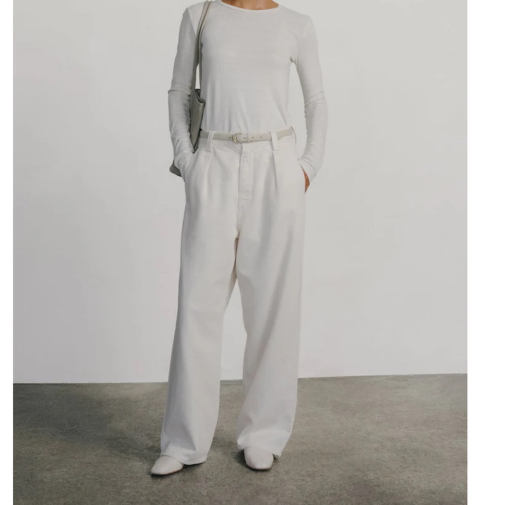 OZMA Field Pant in Putty